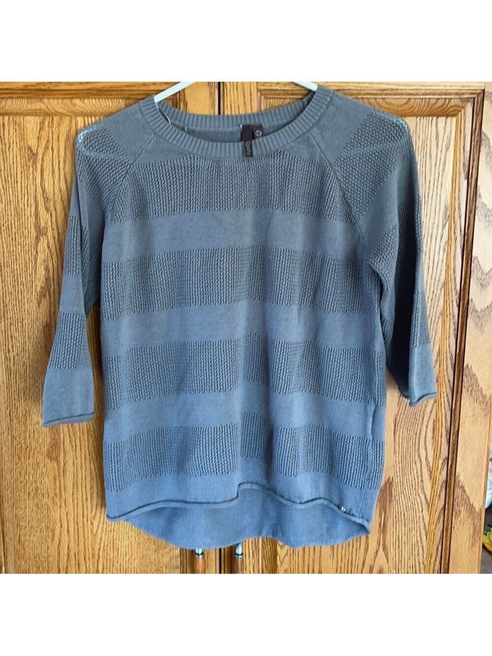 Orb grey 1/2 sleeve top size L🥰